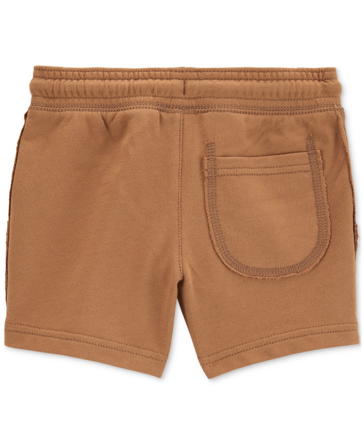 Carter's Toddler Boys Cotton French Terry Rec Shorts In Brown