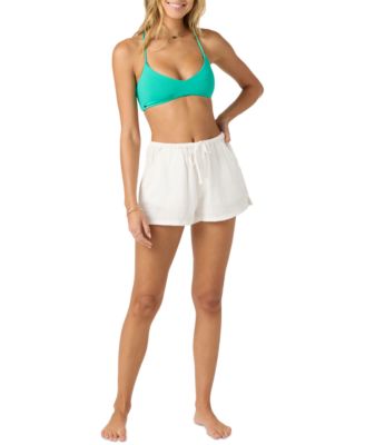 Juniors' Brenda Cotton Gauze Shorts