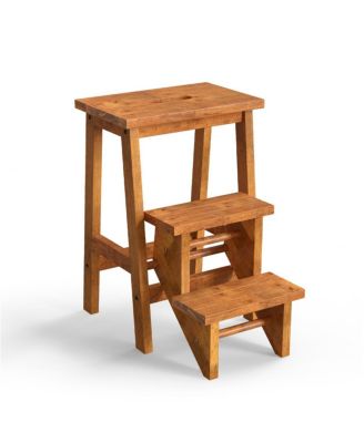 3-in-1 Step Stool for Versatile Use and Easy Access in Home or Office