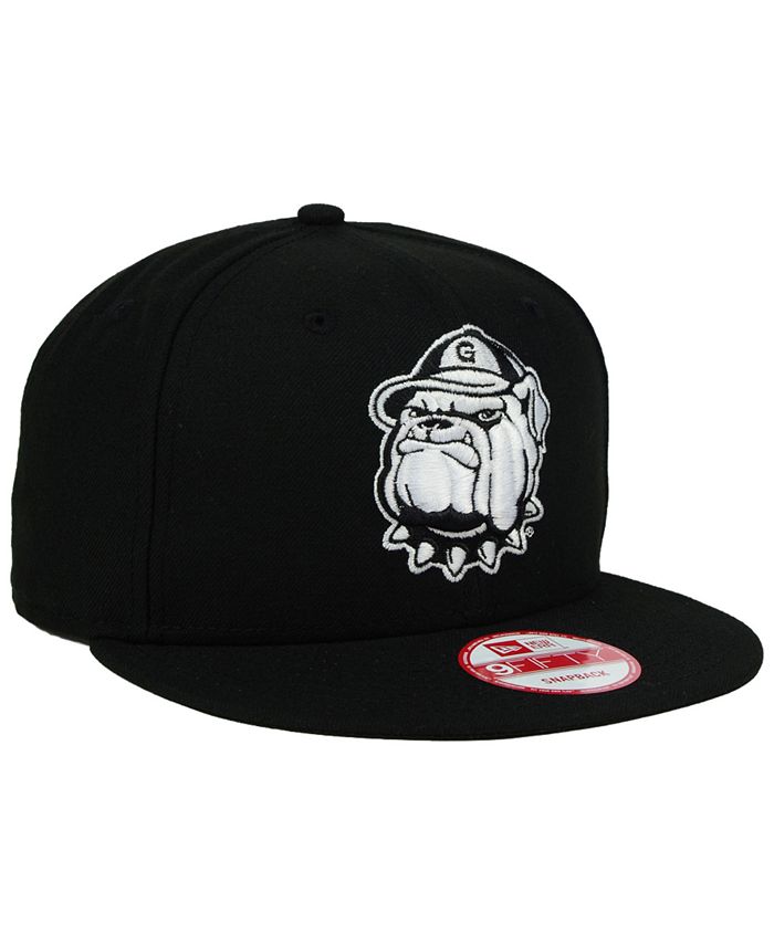 New Era Hoyas Black White 9FIFTY Snapback Cap Macy's