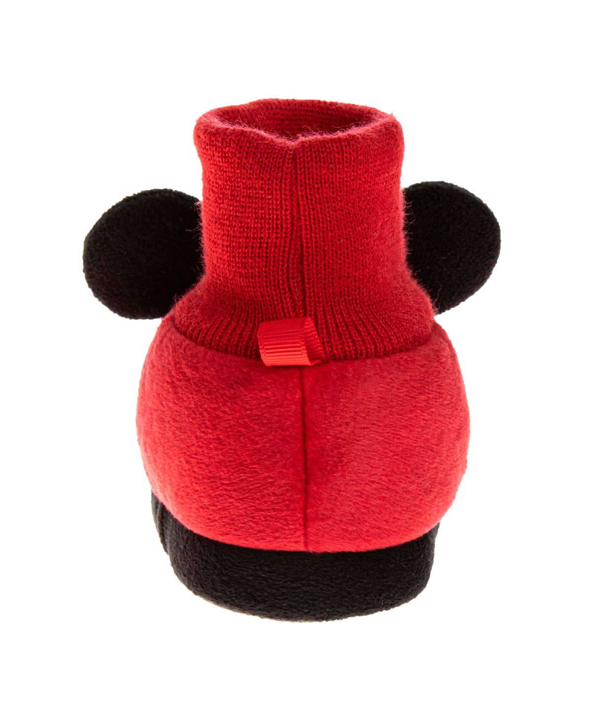 Disney Infant Baby Boys Mickey Mouse Bootie Shoe In Red