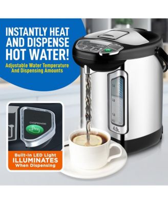 4L Digital Hot Water Dispenser, Instant Boiler & Auto Dispense, Stainless Steel
