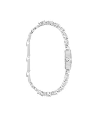 Women's Fine Silver Plated Analog Watch