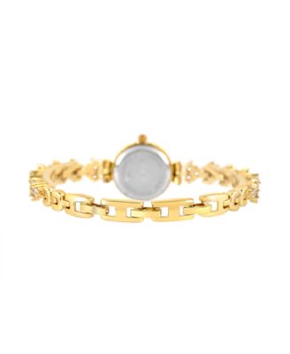 Women's 18K Fine Gold Plated Analog Watch