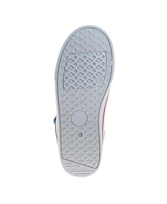 Little and Big Boys Hook and Loop High Top Canvas Sneakers