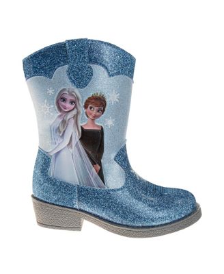 Toddler and Little Girls Frozen Anna and Elsa Western Cowgirl Boots