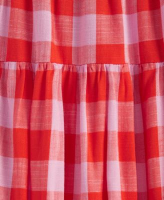 Little & Big Girls Gingham Bubble Skirt, Exclusively at Macy's 
