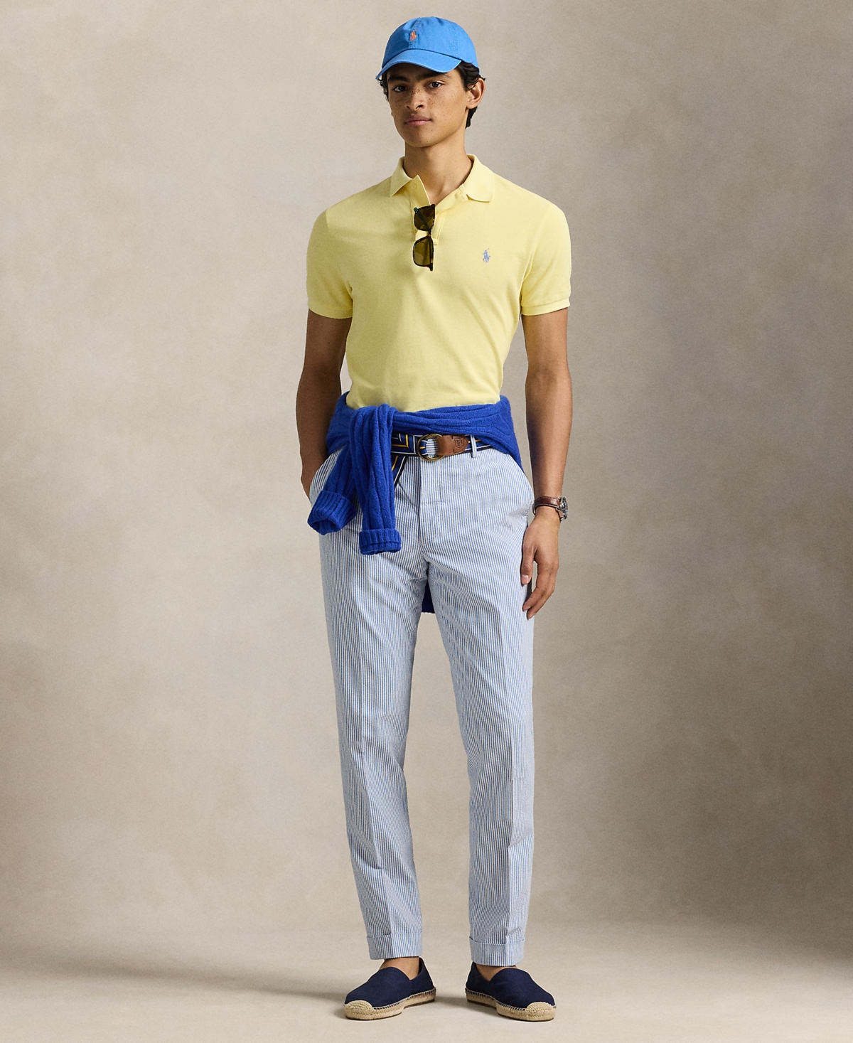 Polo Ralph Lauren Ralph Lauren Slim Fit Polo T Shirt Yellow