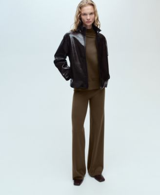 Women's Perkins Neck Knitted Sweater