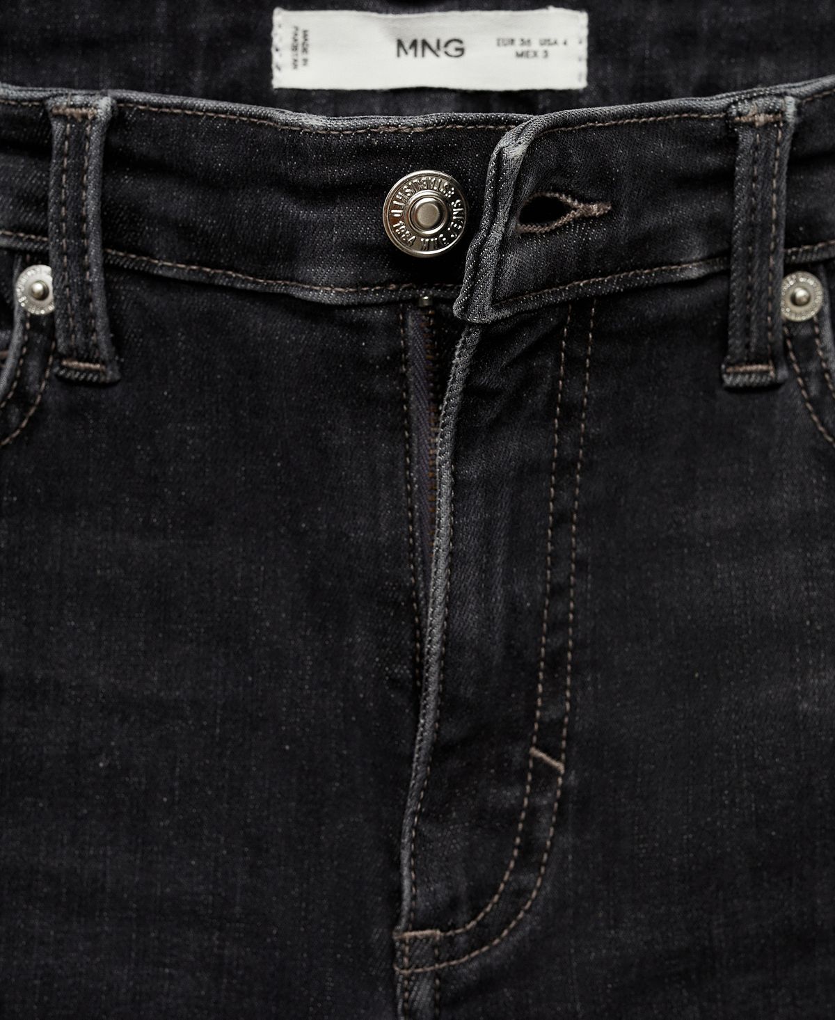 Mango Women's Newisa Medium-Rise Skinny Jeans view 2 — MAYCSS fashion products