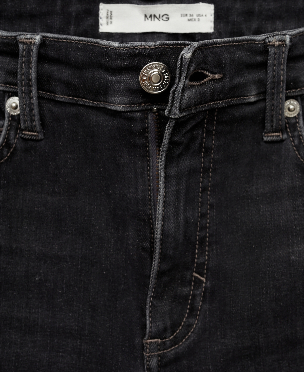 Mango Newisa Mid Rise Skinny Jeans In Open Gray