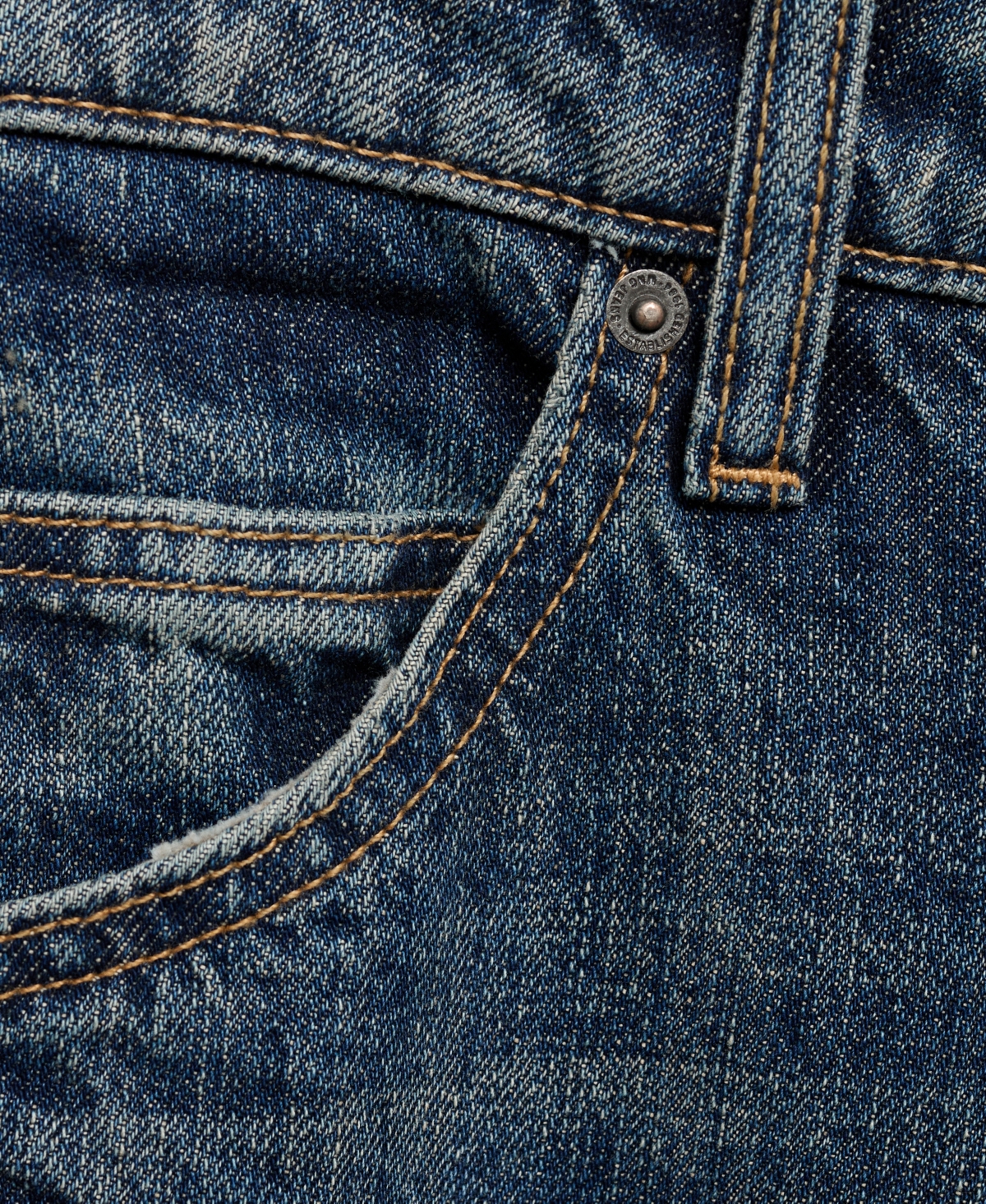 Mango Women's Mid-rise Straight Jeans In Dark Blue