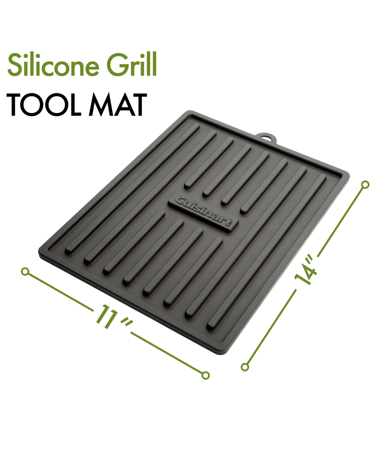 Cuisinart Silicone Grill Tool Mat, 11" X 14" In No Color