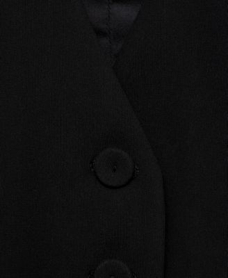 Women's Buttons Detail Suit Vest