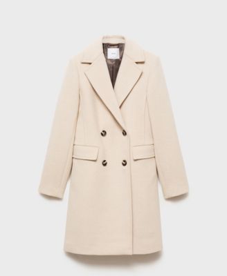 Women's Double-Breasted Wool Coat