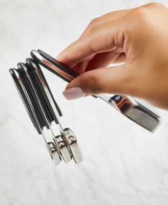 SureGrip Magnetic Stainless Steel Measuring Spoon Set