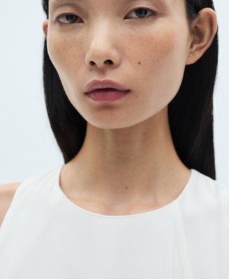 Women's Contrast Belt Dress