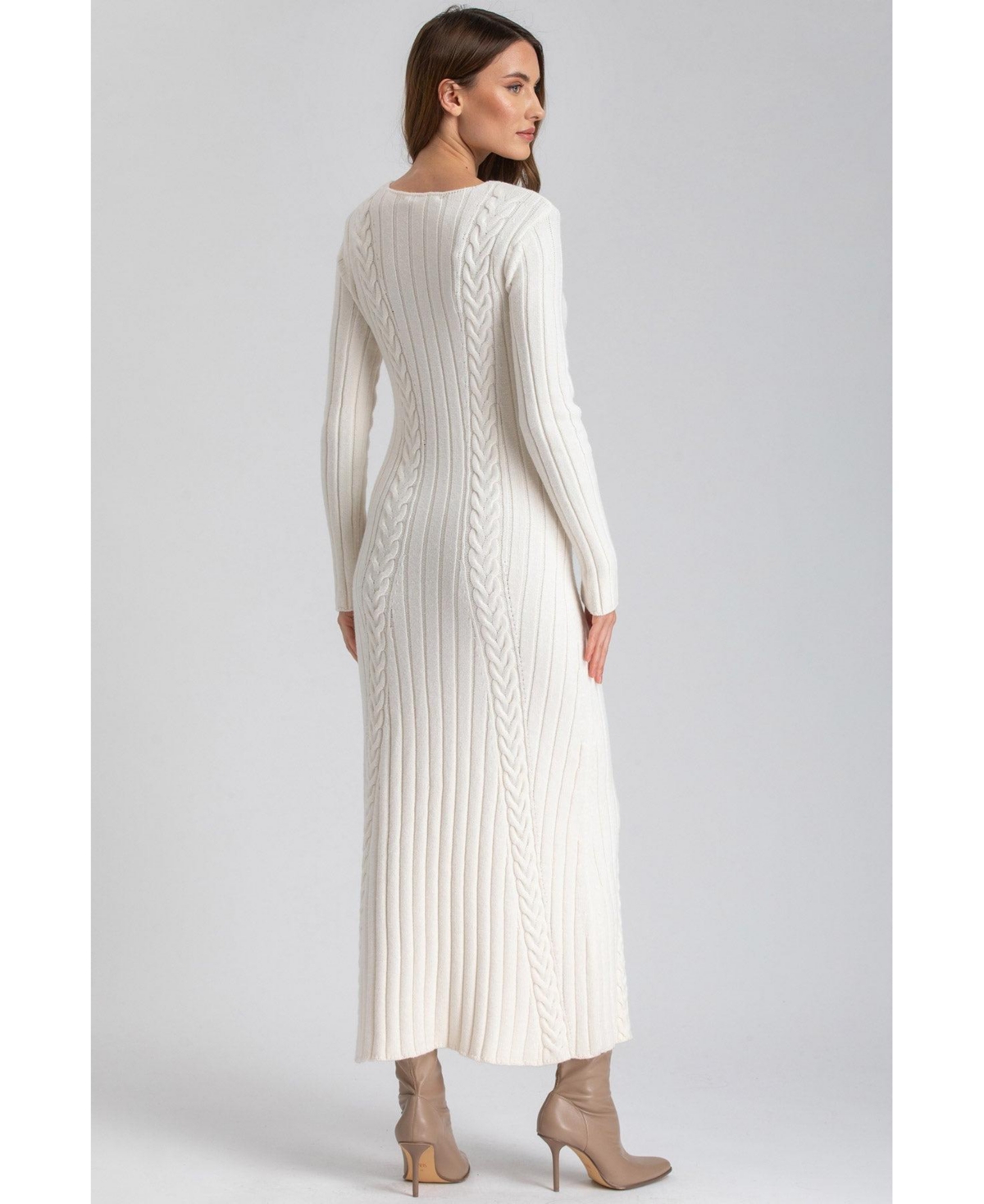 Pietro Brunelli Maternity Dress Perla In White