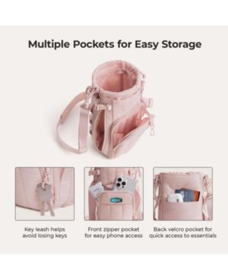 Walker 32oz - 64oz Expandable Water Bottle Sling Pink