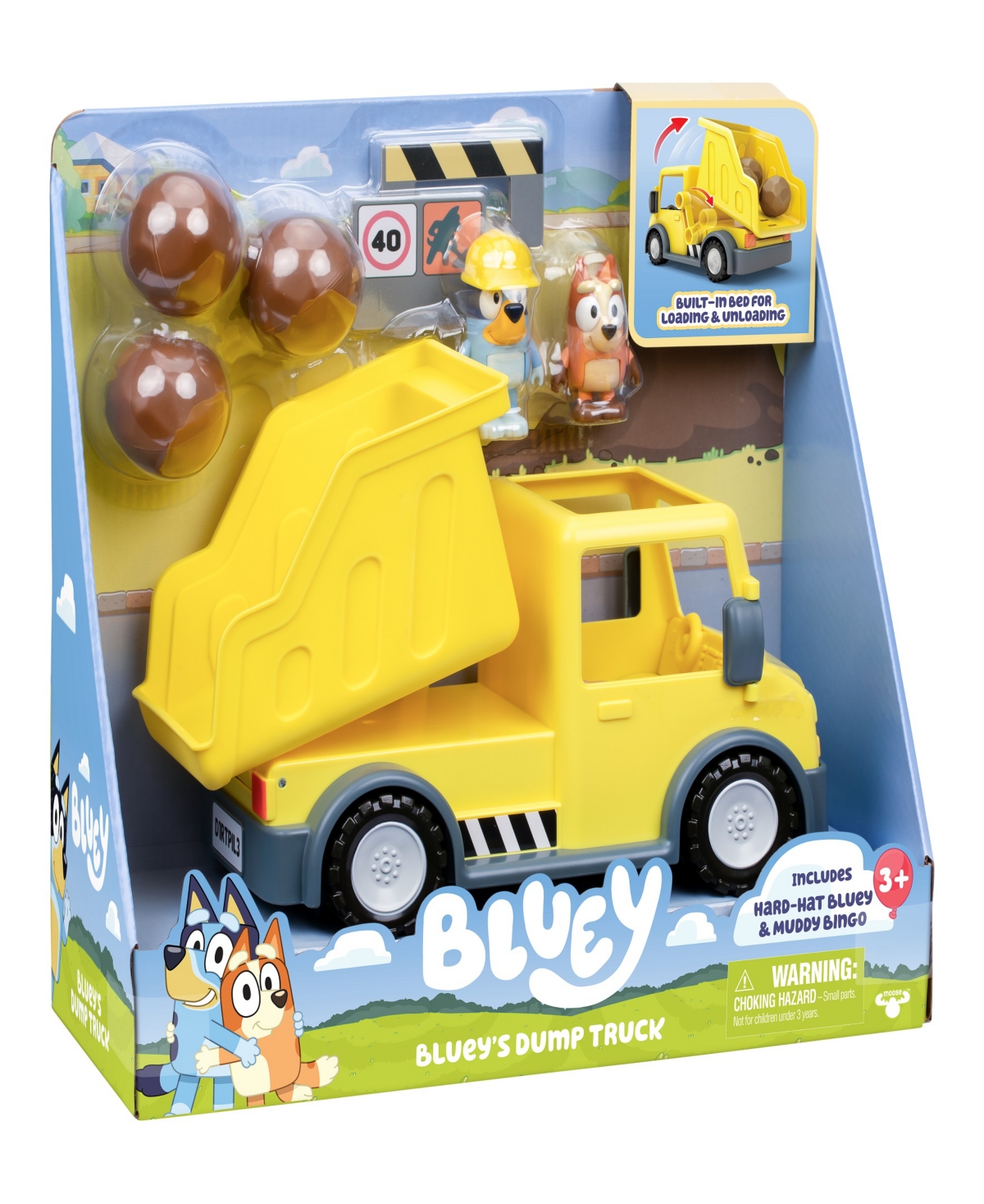 BLUEY DUMP TRUCK PLAYSET 