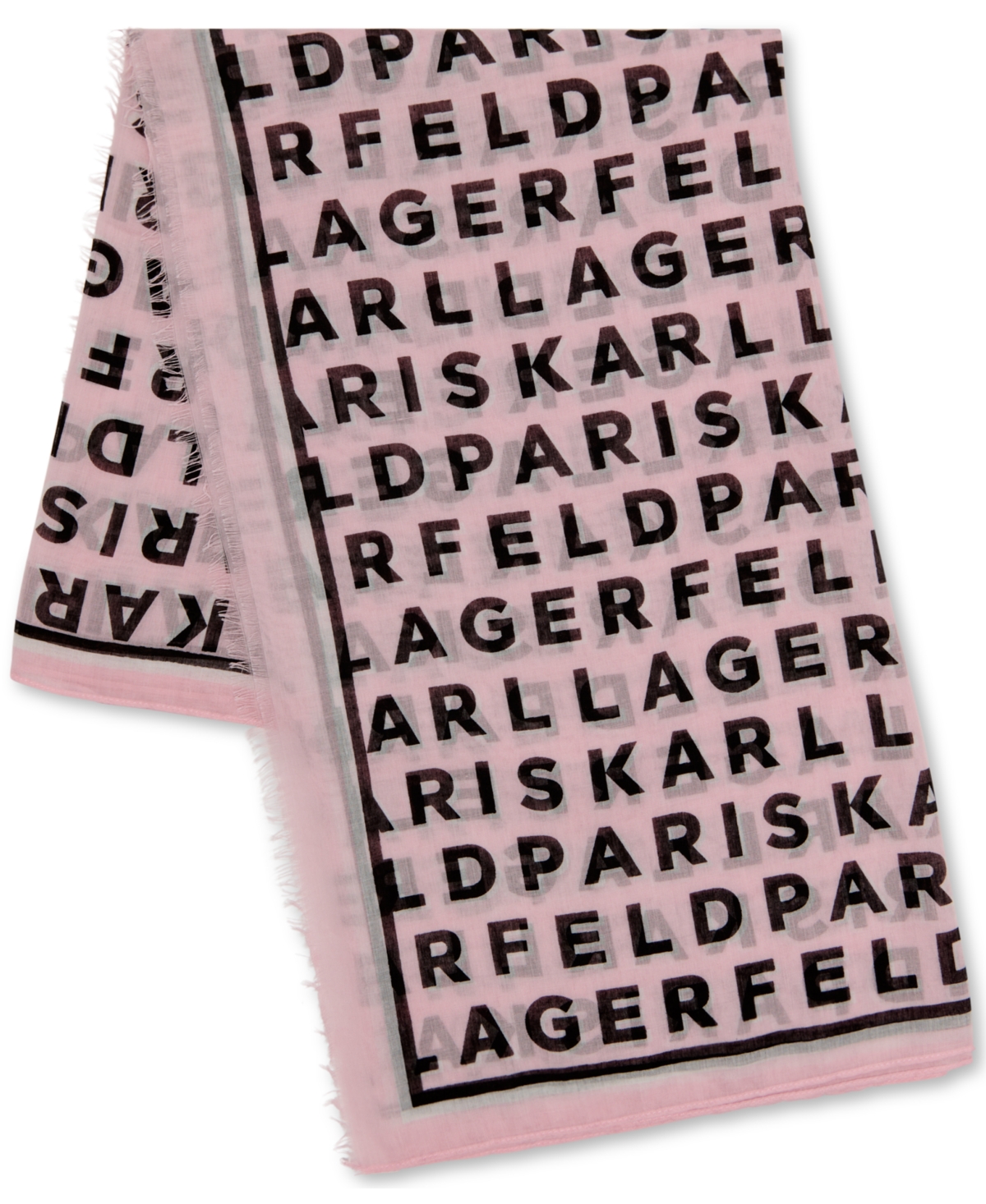 Karl Lagerfeld Oversized Wrap In Parfait Pink