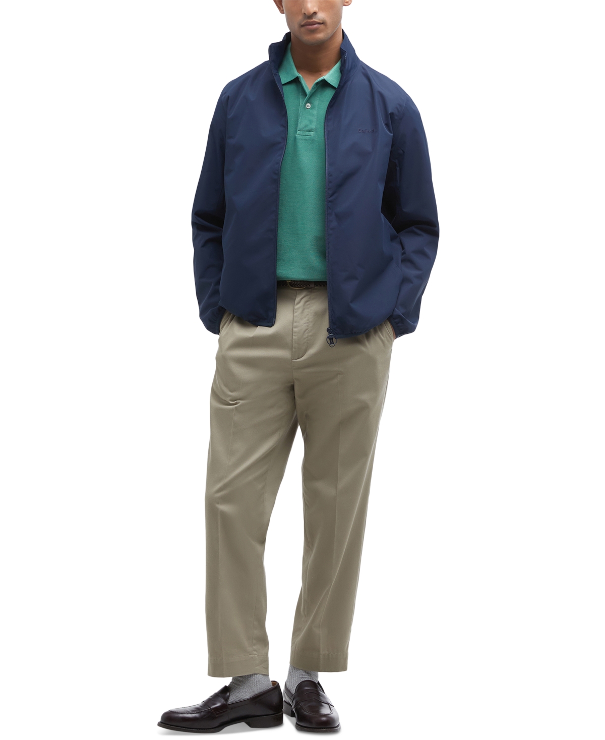 Barbour Men's Korbel Waterproof Jacket In Navy