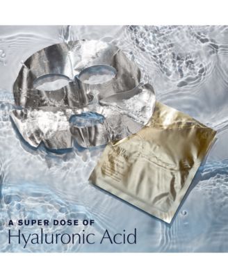 Advanced Night Repair Concentrated Treatment Face Mask with Hyaluronic Acid, 4-Pack