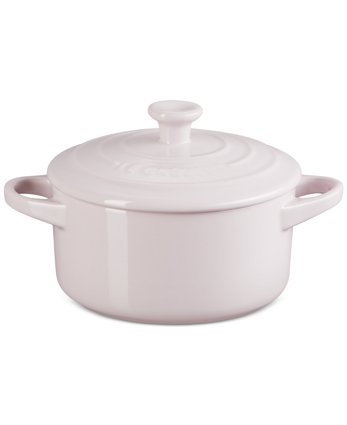 Le Creuset 24-ounce Mini Stoneware Cocotte In Shallot