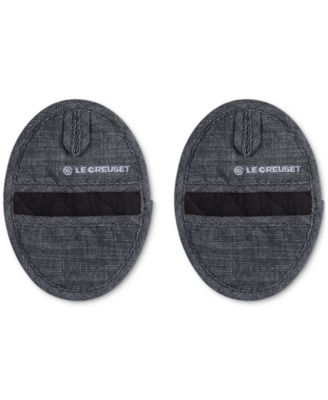 Lined Silicone Pot Grips, Set of 2