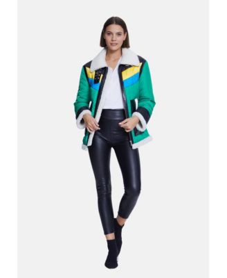 Women's Shearling Ski Coat