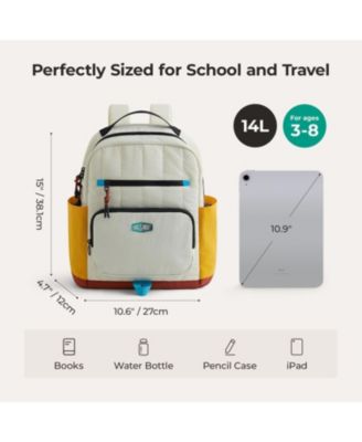 Walker 14L Featherlight Color Block Kids Backpack with Pencil Case