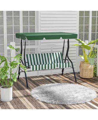 3-Seat Outdoor Porch Swing for Relaxing and Comfortable Outdoor Seating