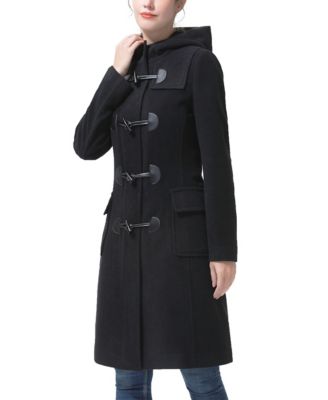 Women's Avani Wool Blend Hooded Toggle Coat