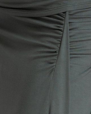 Maternity Ruched Bamboo Jersey Stretch Nike Skirt