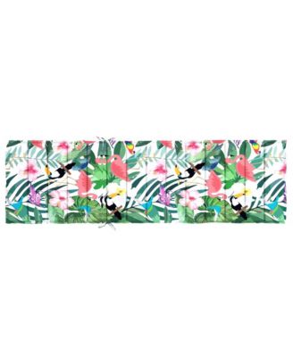 Sun Lounger Cushion Multicolor Oxford Fabric