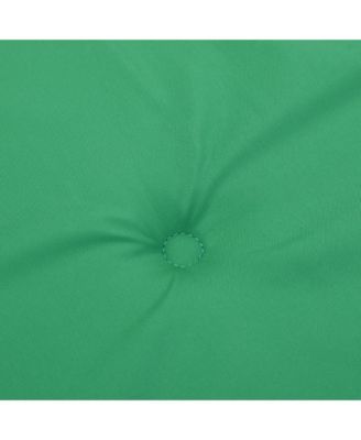 Garden Chair Cushions 6 pcs Green 15.7"x15.7"x1.2" Oxford Fabric