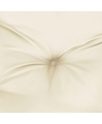 Pallet Cushions 2 pcs Cream Fabric