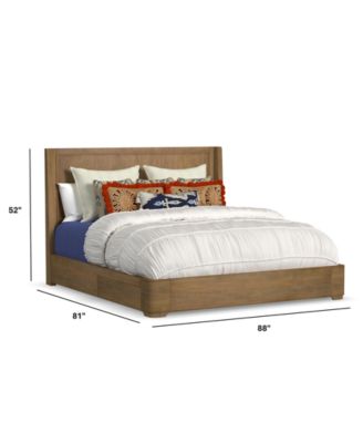 Nordic King Panel Storage Bed
