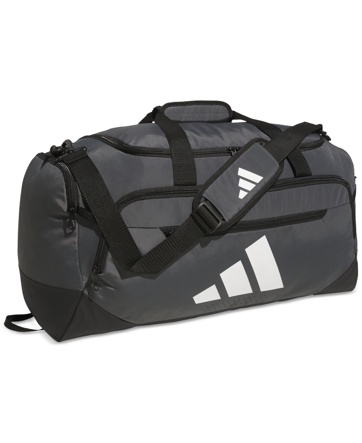 Men's Defender Logo Duffel Bag - Essential Camo Silver Green-black/black