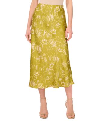 Vince Camuto - Women's Printed Bias Midi Skirt
