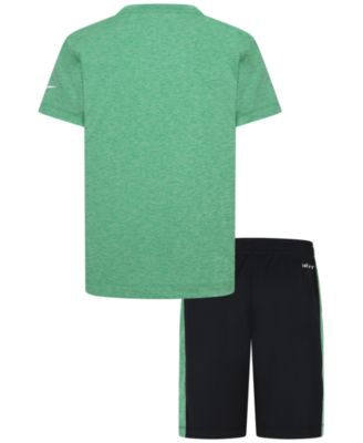 Boys' 4-7 Dri-FIT Dropset T-Shirt and Shorts, 2-Piece Set