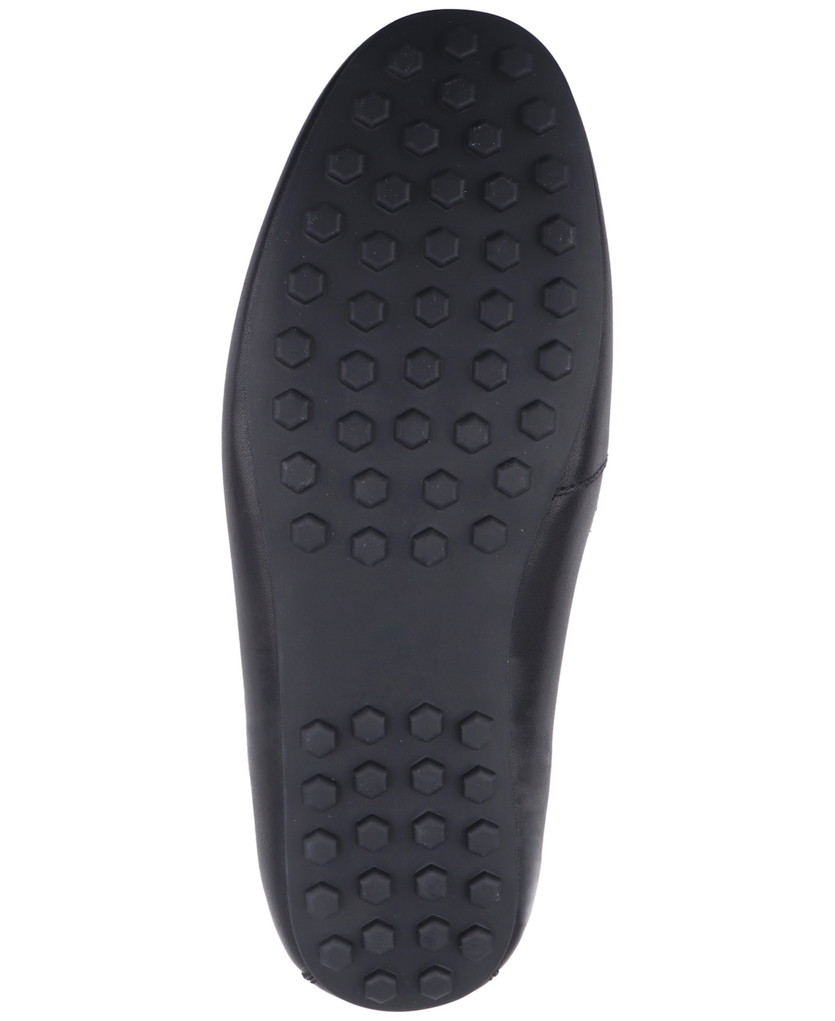 Alfani Men's Jasonn Leather Slip-on Bit Driving Loafers, Exclusively At Macy's In Black Leather