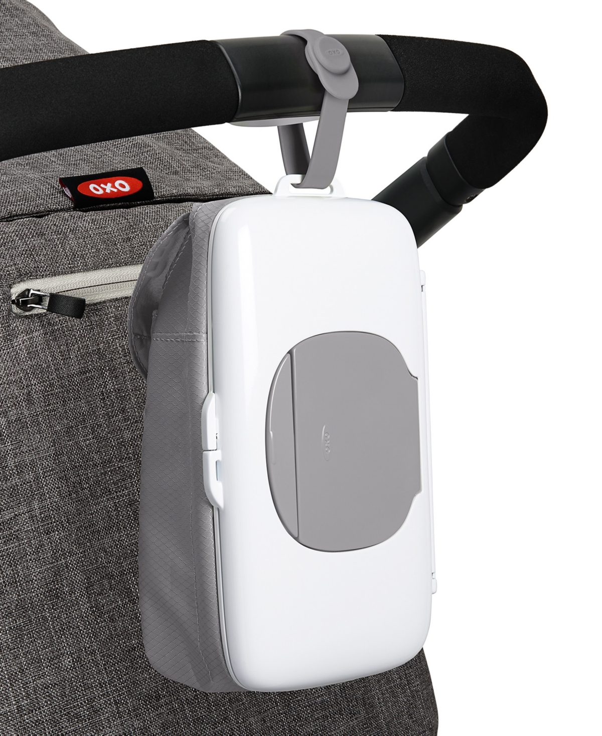 Oxo Tot On-the-go Wipes Dispenser With Diaper Pouch In No Color