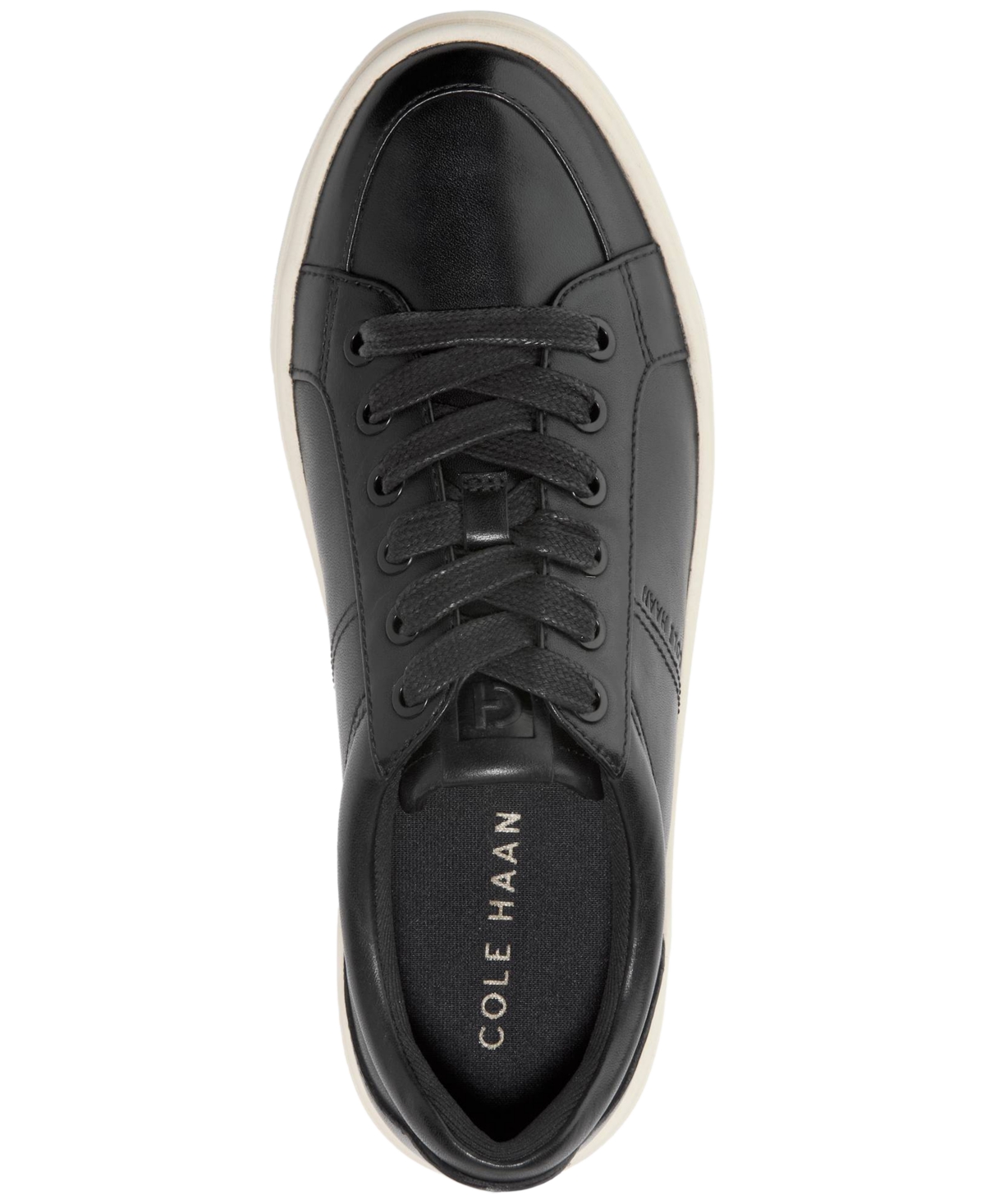 Cole Haan Grandpro Max Platform Sneaker In Black,ivory
