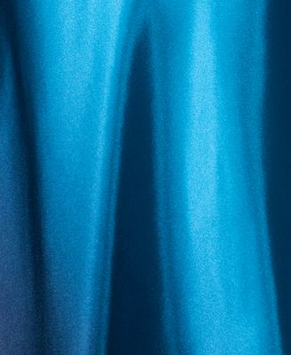 Women's Ombre Sleeveless Draped Halter Gown