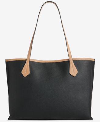 Saffiano Pinched Extra-Large Tote, Exclusively at Macy's  