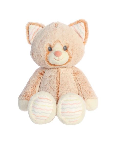 Детские мягкие игрушки ebba Large Kit Kitten Cuddlers Adorable Baby Plush Toy Orange 14"