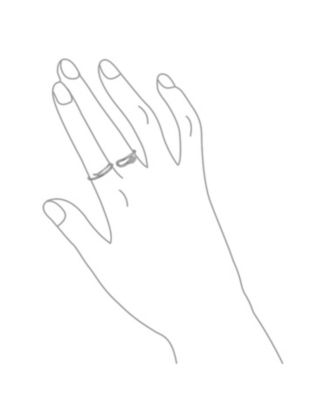 Boho Cubic Zirconia Cocktail Statement Ring with Serpent Snake Design