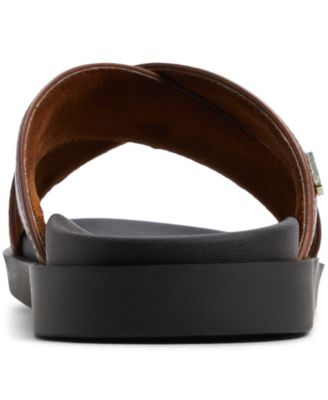 Men's Mario Leather Slip On Sandals