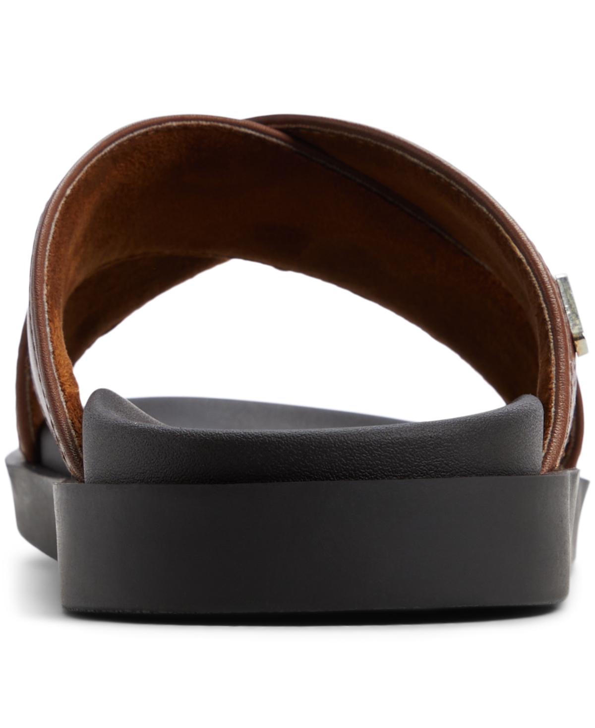 ALDO MEN'S MARIO LEATHER SLIP ON SANDALS 